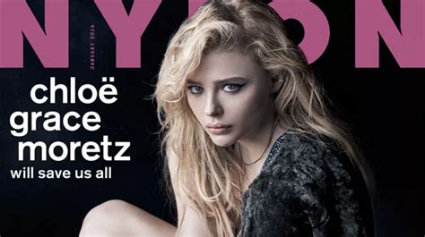 chloe grace moretz nylon cover